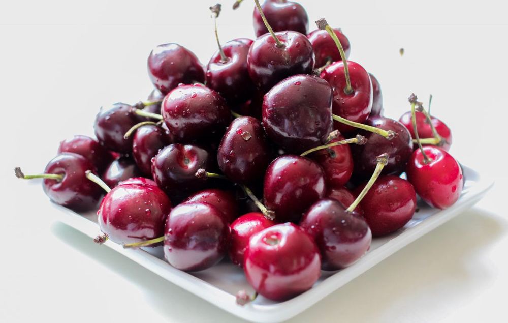 Stone fruit and cherries